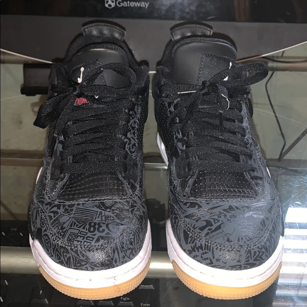 Jordan 4 Retro Laser Back Gum (GS)